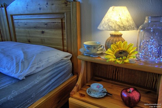 Detail eines Nachttisches