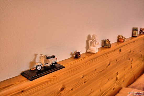 Detail eines Nachttisches